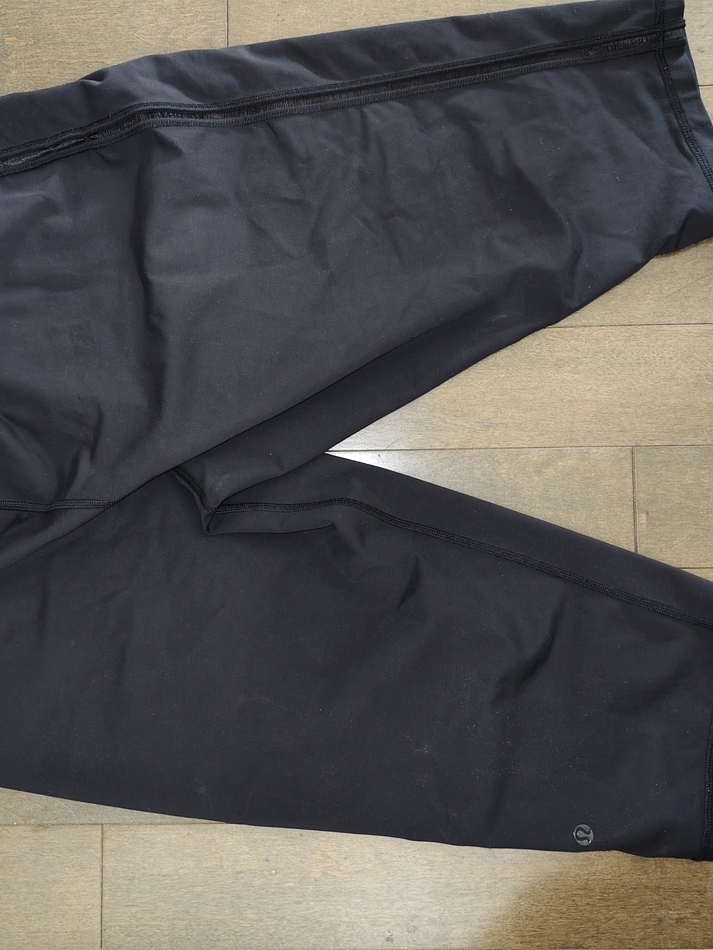 Lululemon Retreat Yogi Crop Leggings Side Vented Womens Size 6 Blk Pockets